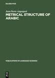 Angoujard Jean-Pierre - Metrical Structure of Arabic