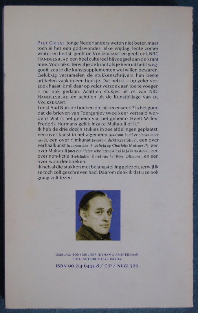 Piet Grijs - Brandt Corstius, Hugo - Vrijdag? Dit moet cultuur zijn!