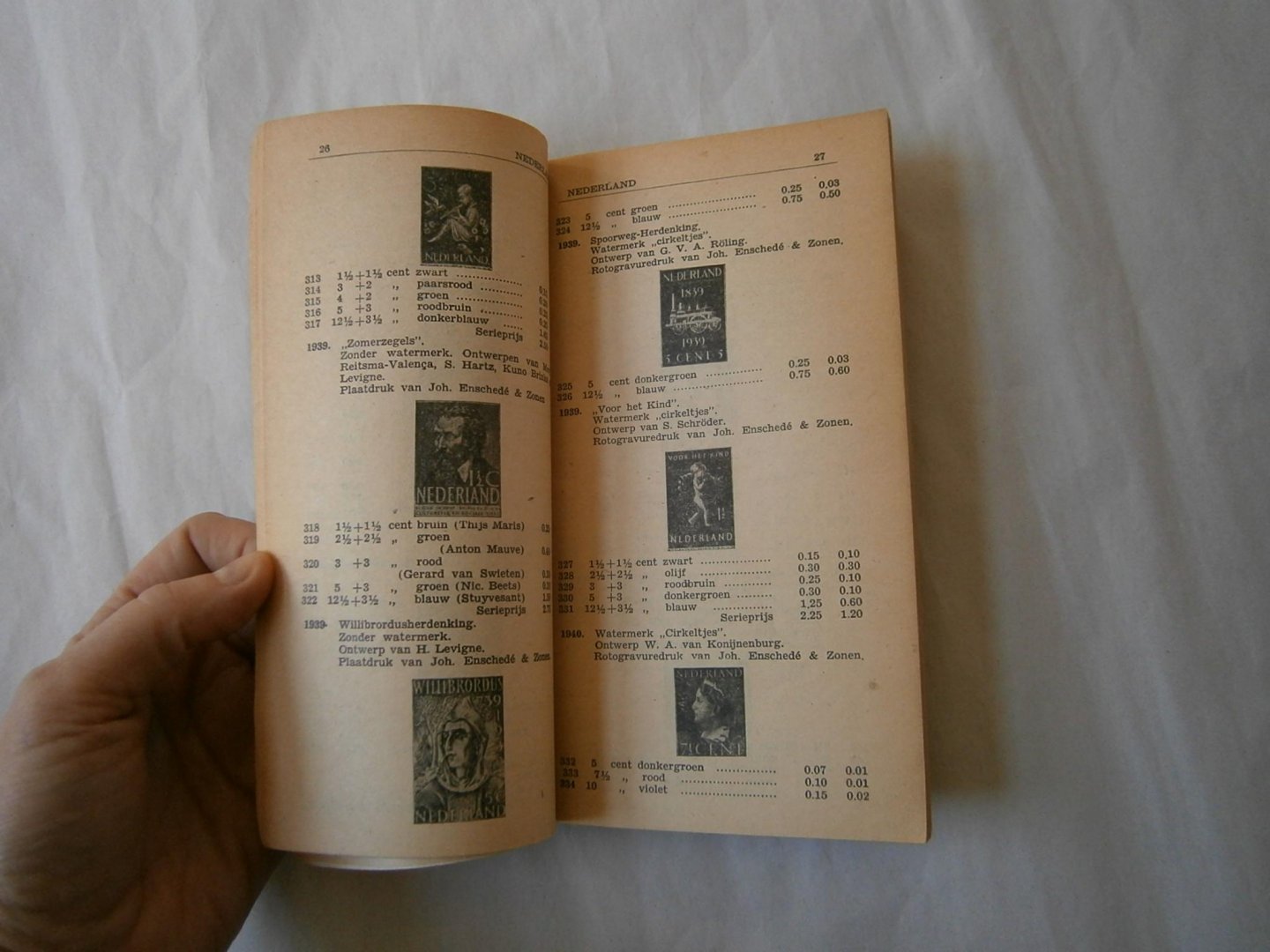  - Catalogus Nederland en Overzeesche gebiedsdelen