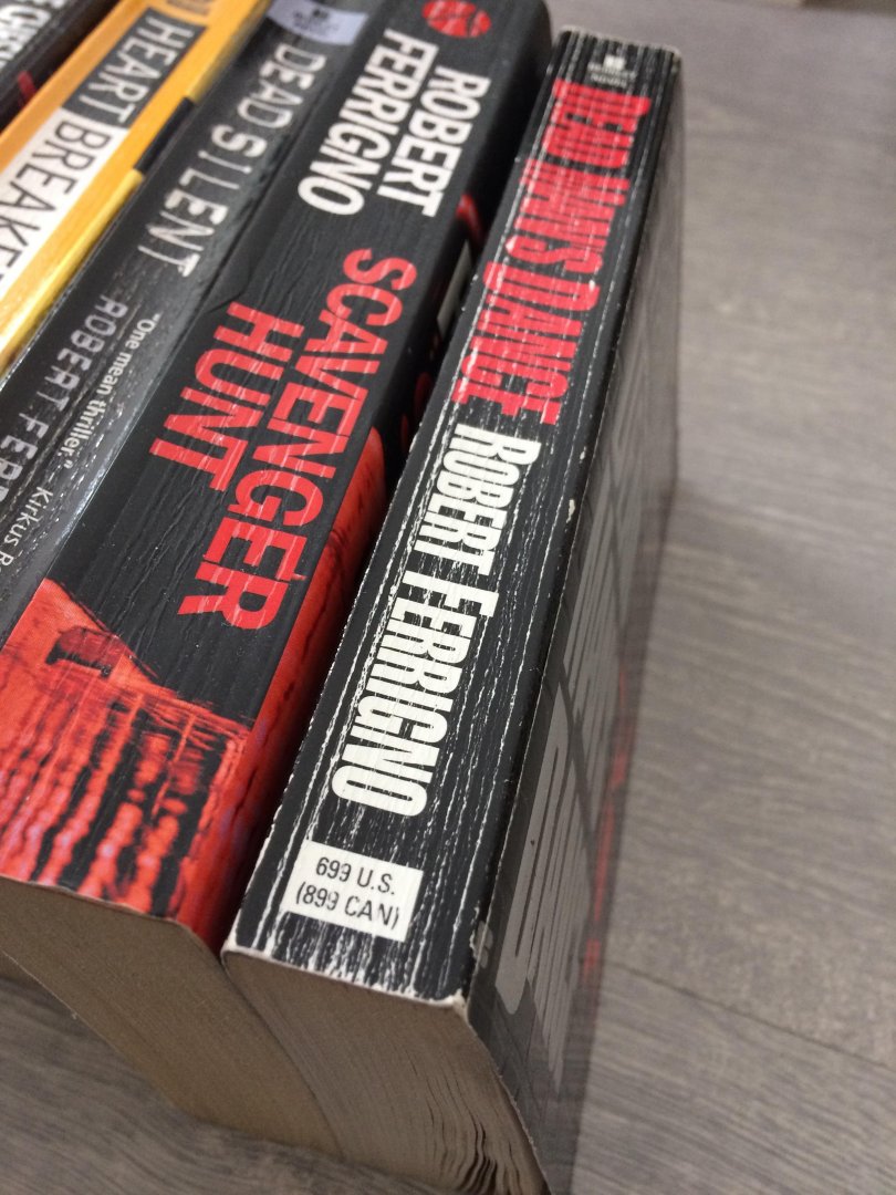 Ferrigno - Cheshire Moon , Horse Latitudes , Dead man’s Dance , Heart Breaker , Dead silent , Scavenger hunt