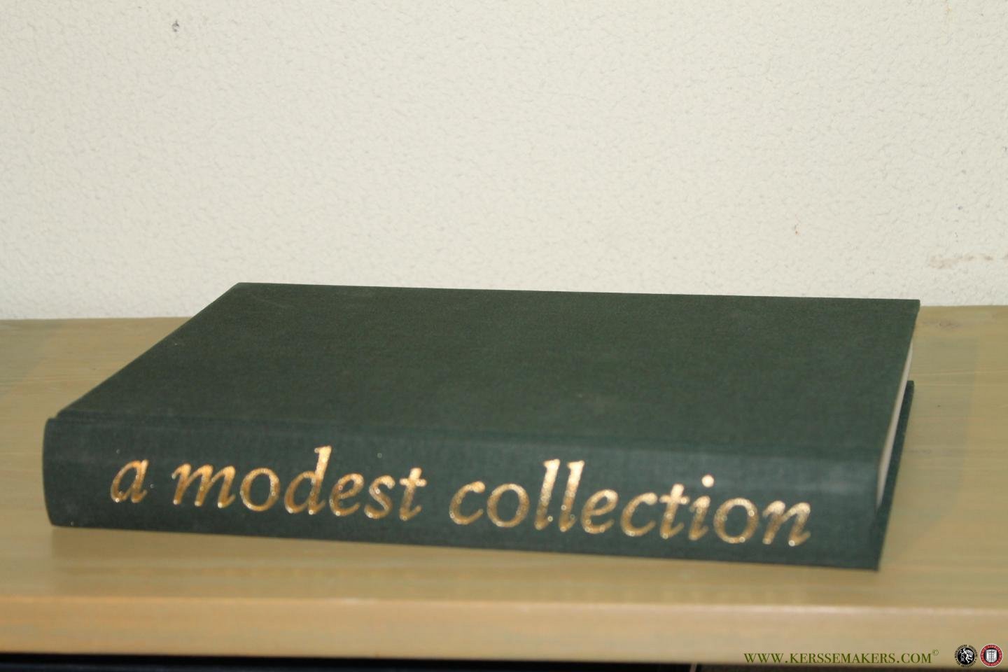 CHAMBERS, David - A Modest Collection. Private Libraries Association, 1956-2006.