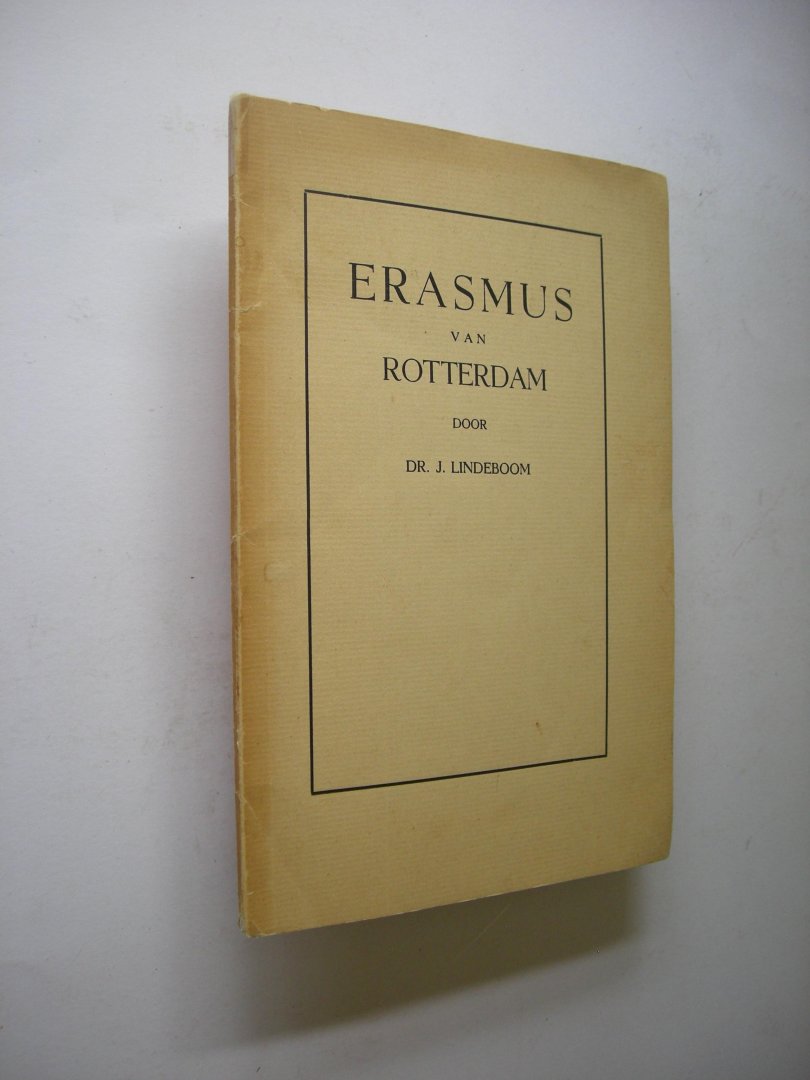 Lindeboom, J. - Erasmus van Rotterdam
