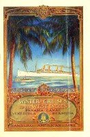 Hamburg-Amerika-Line - Brochure/booklet Winter Cruises to the West-Indies
