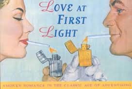  - Love at First Light Postard Book. Smoker Romance in the Classic Age of Advertising