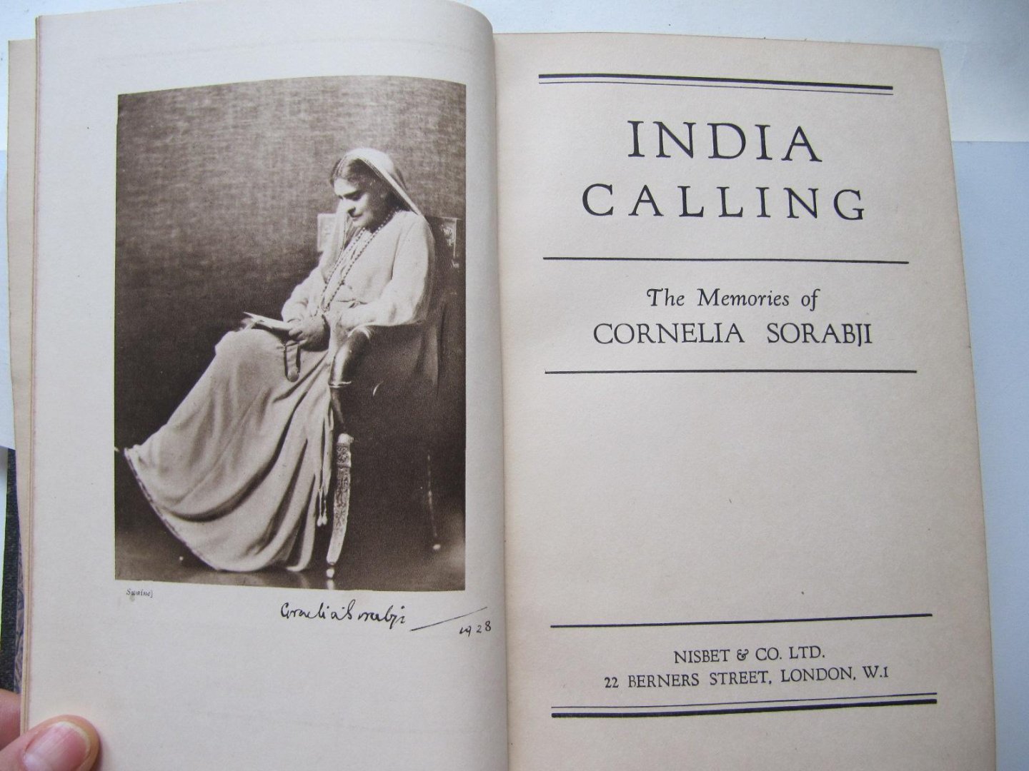  - India Calling - the memories of Cornelia Sorabji