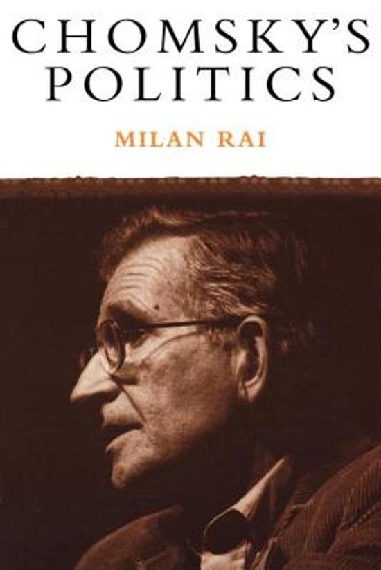 Rai, Milan. - Chomsky's politics.