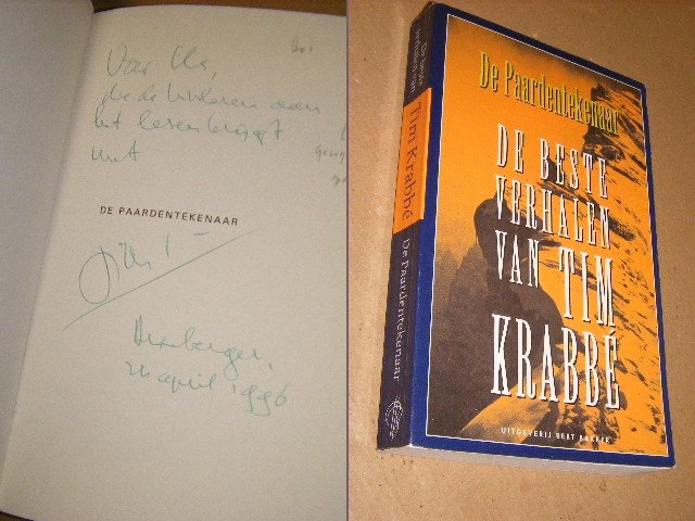 Tim Krabbé - De paardentekenaar [GESIGNEERD] de beste verhalen