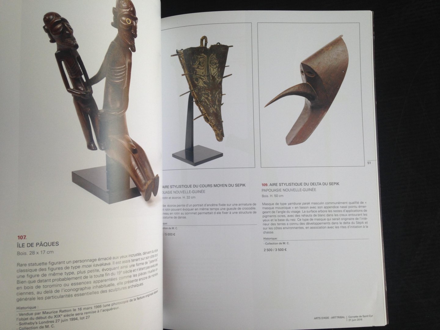 Catalogus Cornette de Saint Cyr - Art d’Asie – Arts des Mers du Sud