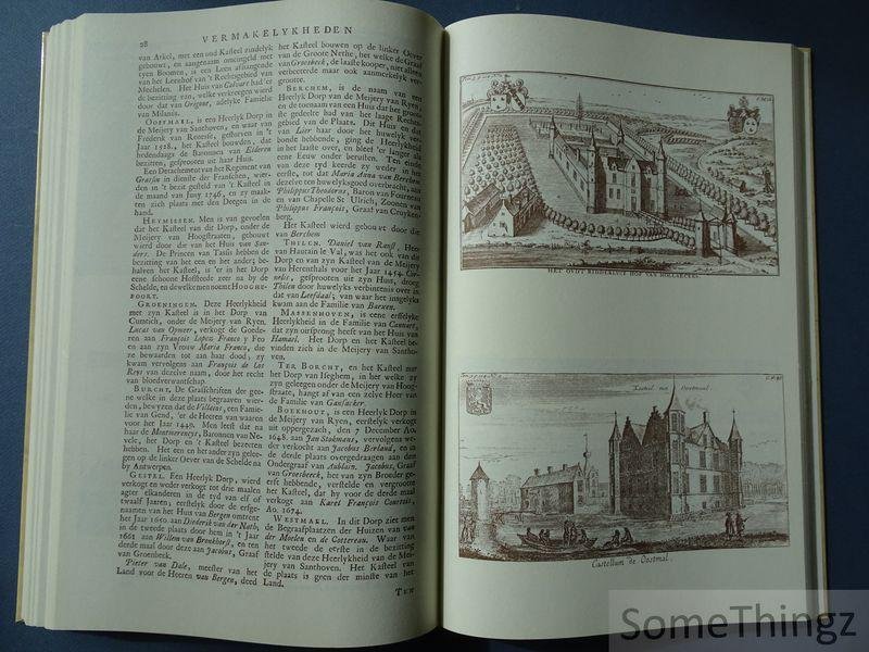 De Cantillon. - Vermakelykheden van Brabant en deszelfs onderhoorige landen. I.deel: vervattende het Kwartier van Leuven  [1 deel]