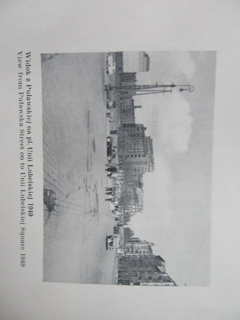 Bierut, Boleslaw - THE SIX-YEAR PLAN FOR THE RECONSTRUCTION OF WARSAW Graphical presentation diagrams, plans, and perspectives worked out on the basis of materials and projects of the town planning office of Warsaw