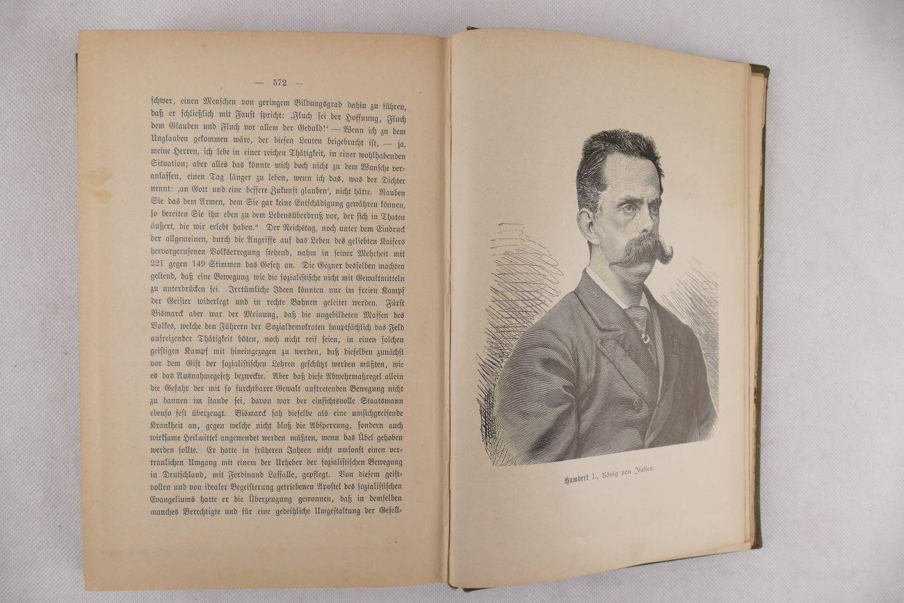Hermann Jahnke - Fürft Bismarck Sein Leben und Wirken (3 foto's)