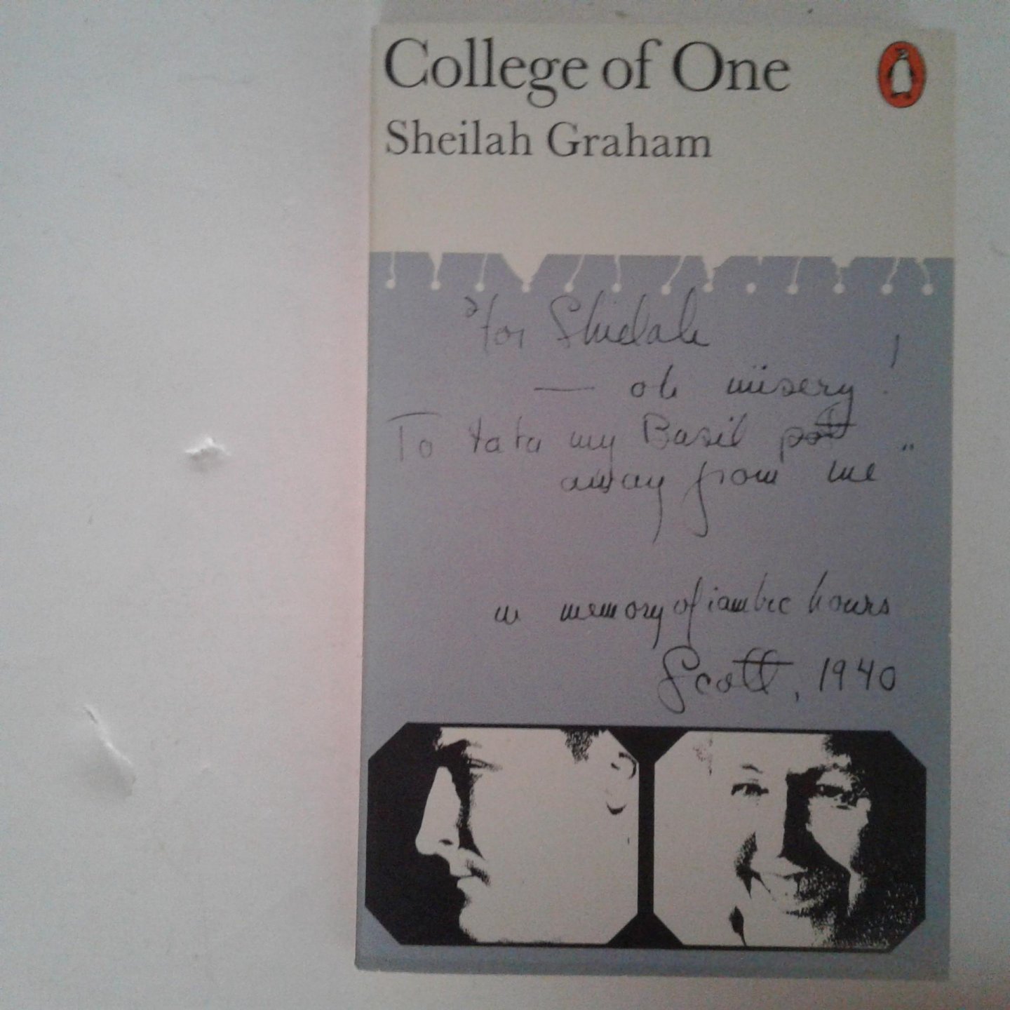 Graham, Sheilah - College of One