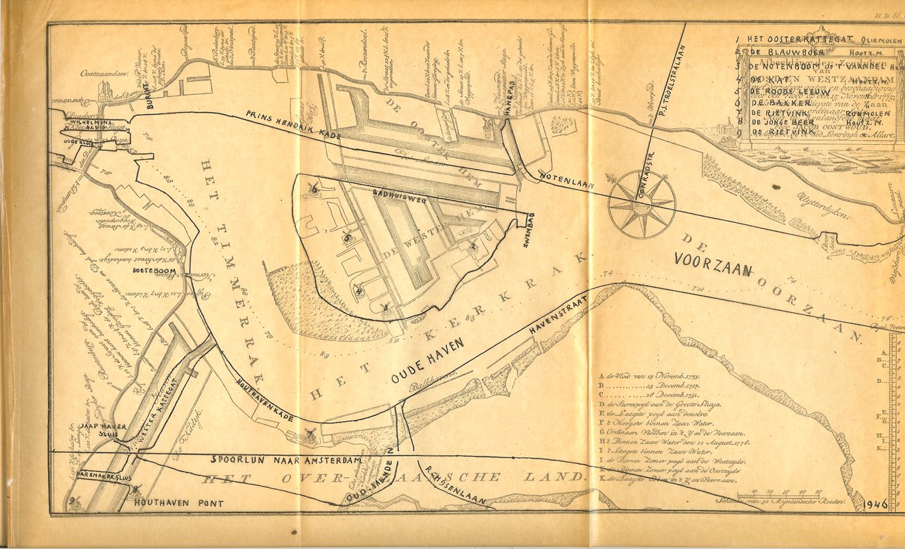 Diverse - De Zaende Maandblad historie, folklore, genealogie Zaanstreek 1e jaargang 1946