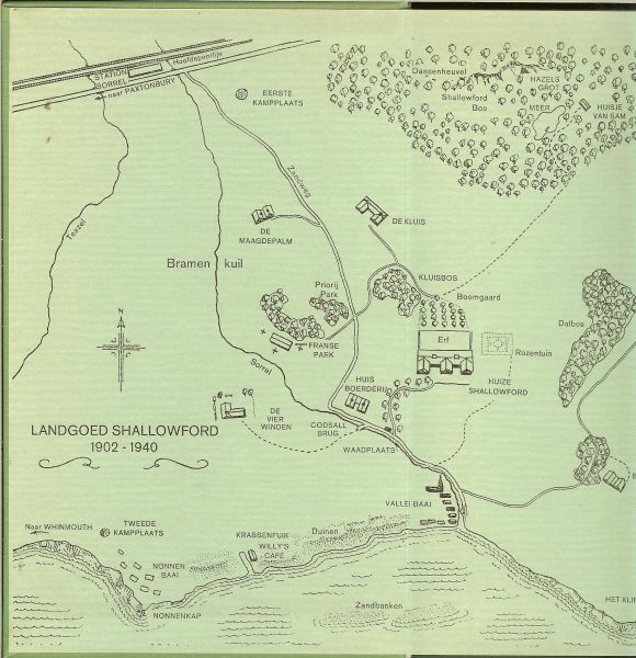 Delderfield Ronald Frederick .. Nederlandse vertaling : Ingrid Nijkerk - Pieters .. Omslagontwerp : P.A.H. van der Harst - Het dal der Craddocks. Een lange zomerdag (1902 - 1911)
