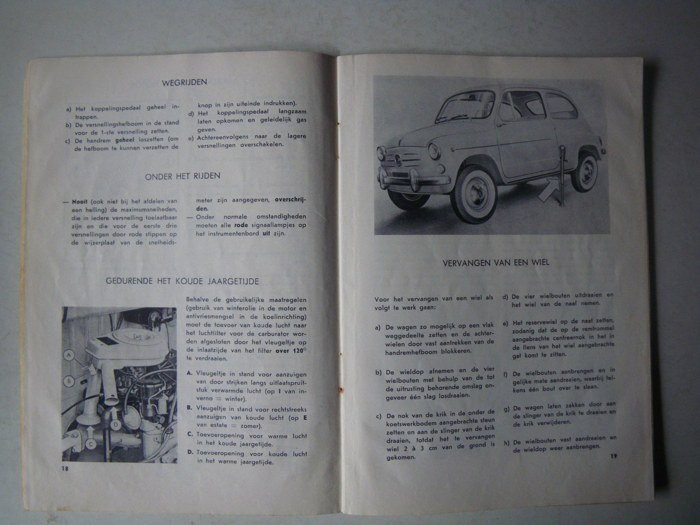 Lang Leonard J. - Fiat 600D. Behandeling, onderhoud, kenmerken