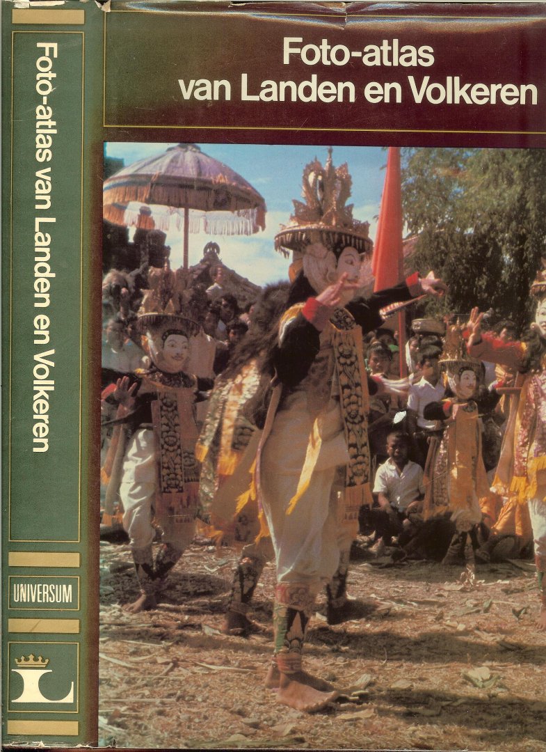 Hoek van den K.A. met J Kingma & Damian Grint..............De schepping van de wereld - Foto-Atlas van landen en Volken   ....  De vorm van de wereld, het noordwesten van Europa, de middellandse-zeelanden en de Sowjetunie & Zuid-azië en het verre Oosten, Afrika en Arabië.Noord-Amerika, centraal-Amerika en het Caribische gebied