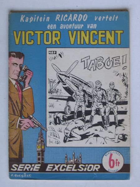 Kapitein Ricardo vertelt een avontuur van Victor Vincent - Het Taboe