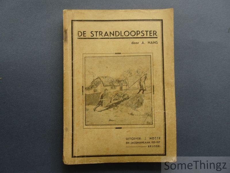 Hans, A. [Abraham] - De strandloopster.