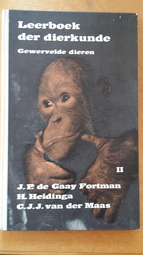 Gaay Fortman, J.P. de - Leerboek der dierkunde  deel II: Gewervelde dieren