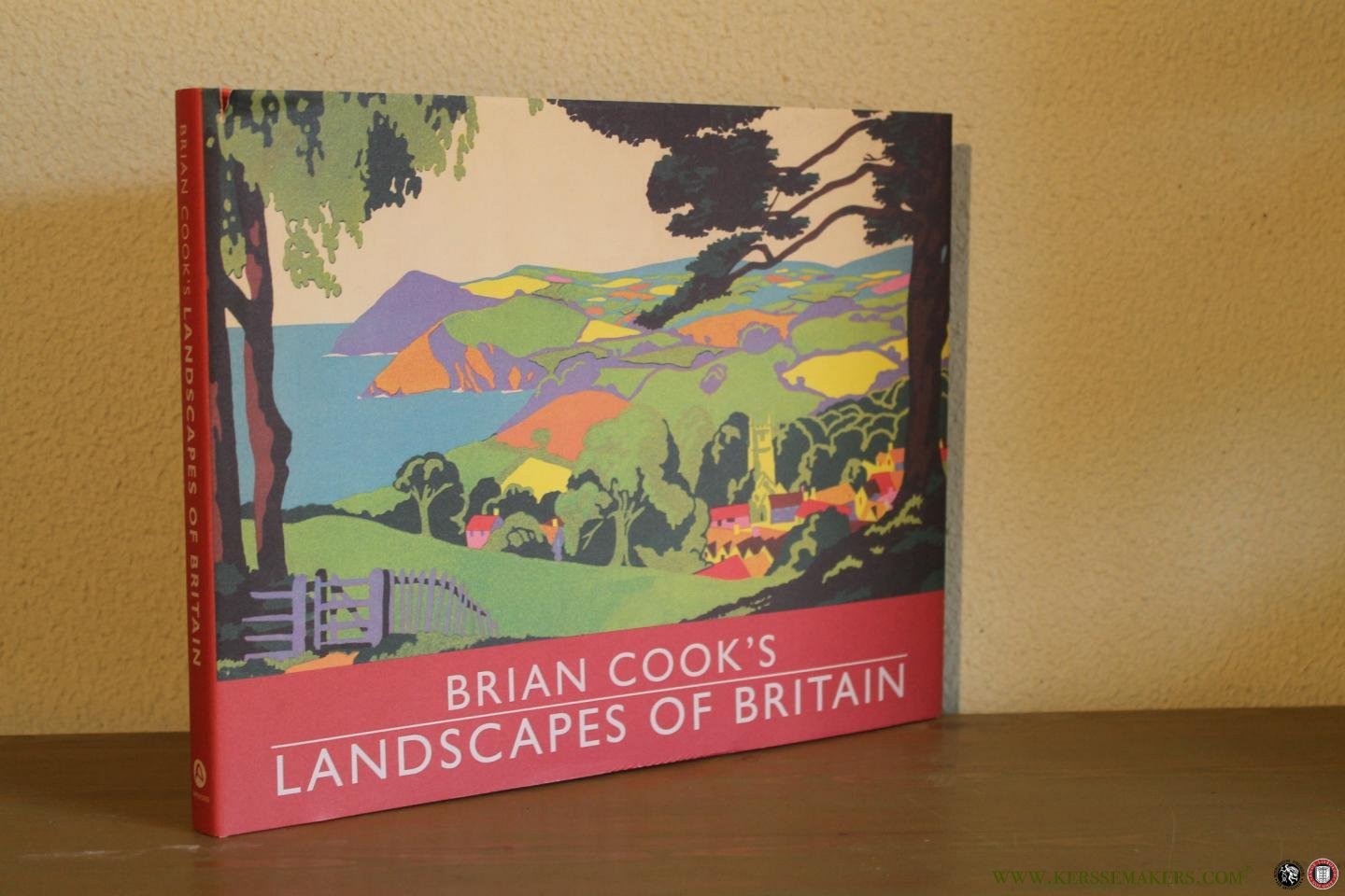 COOK, Brian - Brian Cook's Landscapes of Britain. A guide to Britain in beautiful book illustration (large edition)