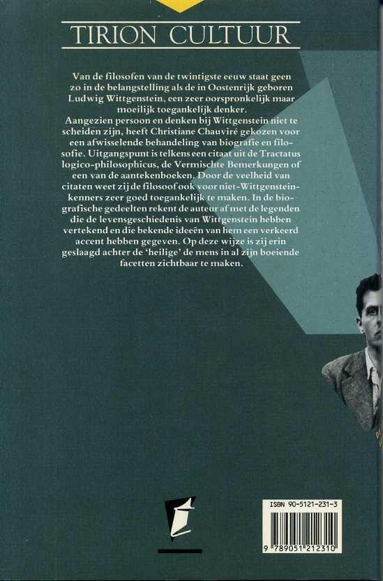 Chauviré, Christiane - Ludwig Wittgenstein. De filosoof van de anti-theorie.