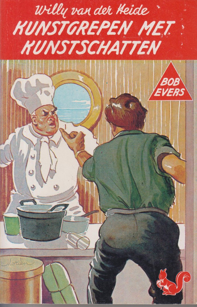 Heide, Willy van der (Wilhelmus Henricus Maria van den Hout. Geboren te 's-Hertogenbosch op 3 juni  1915, overleden te 's-Gravenhage op 24 februari 1985. Enkele pseudoniemen: Willy van der Heide, Willem W. Waterman, Sylvia Sillevis, Joke Raviera). - Kunstgrepen met kunstschatten