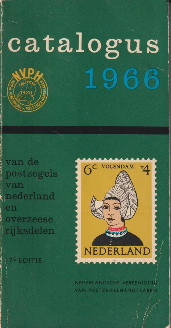 Nederlandsche vereeniging van postzegelhandelaren - Catalogus van de postzegels van Nederland en overzeese rijksdelen - 1966