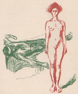 Rachel Esner - Man, Woman X Woman, Man - Félicien Rops X Edvard Munch