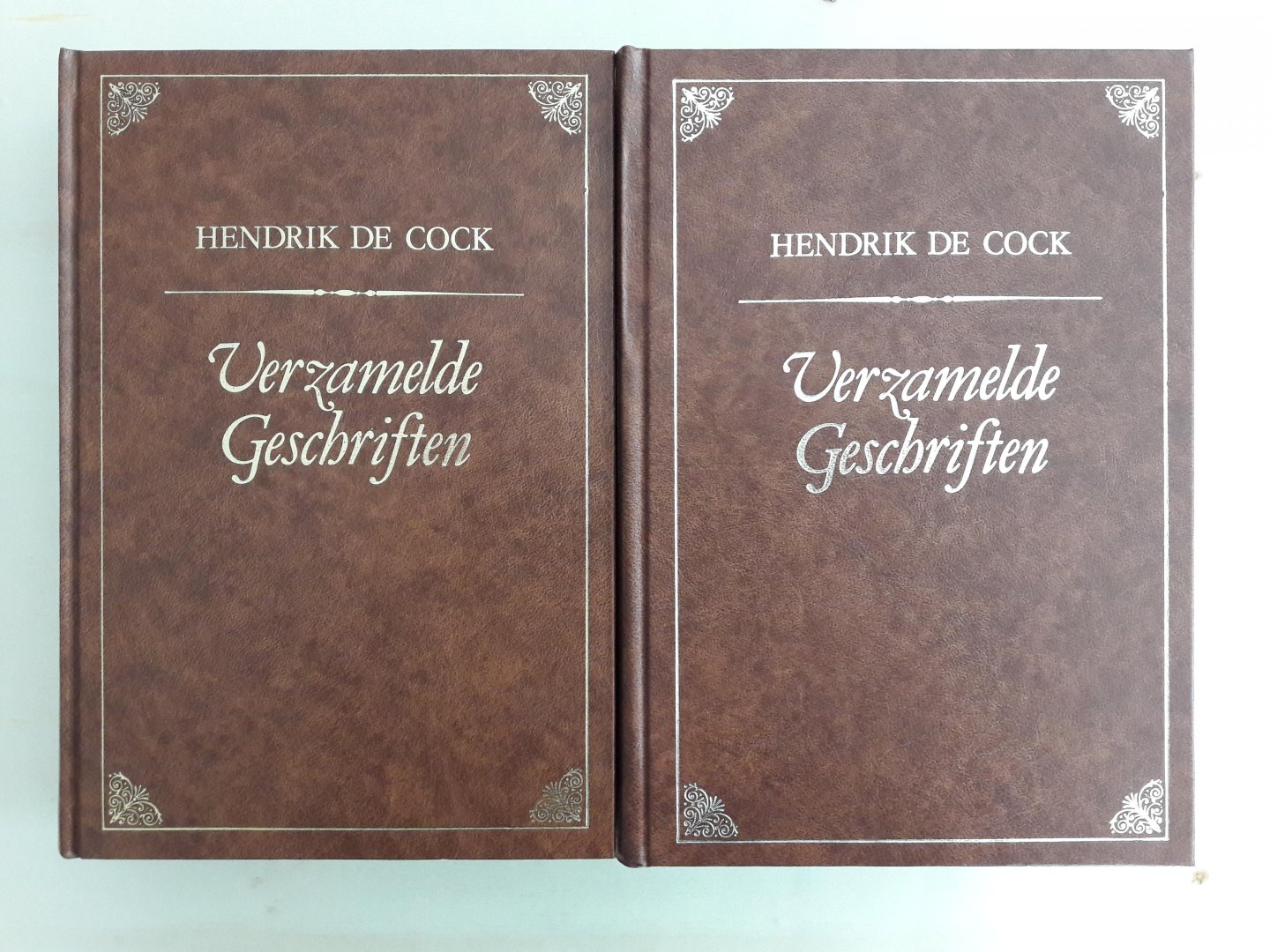 Cock, Hendrik de - Verzamelde Geschriften (SET 2 DELEN)