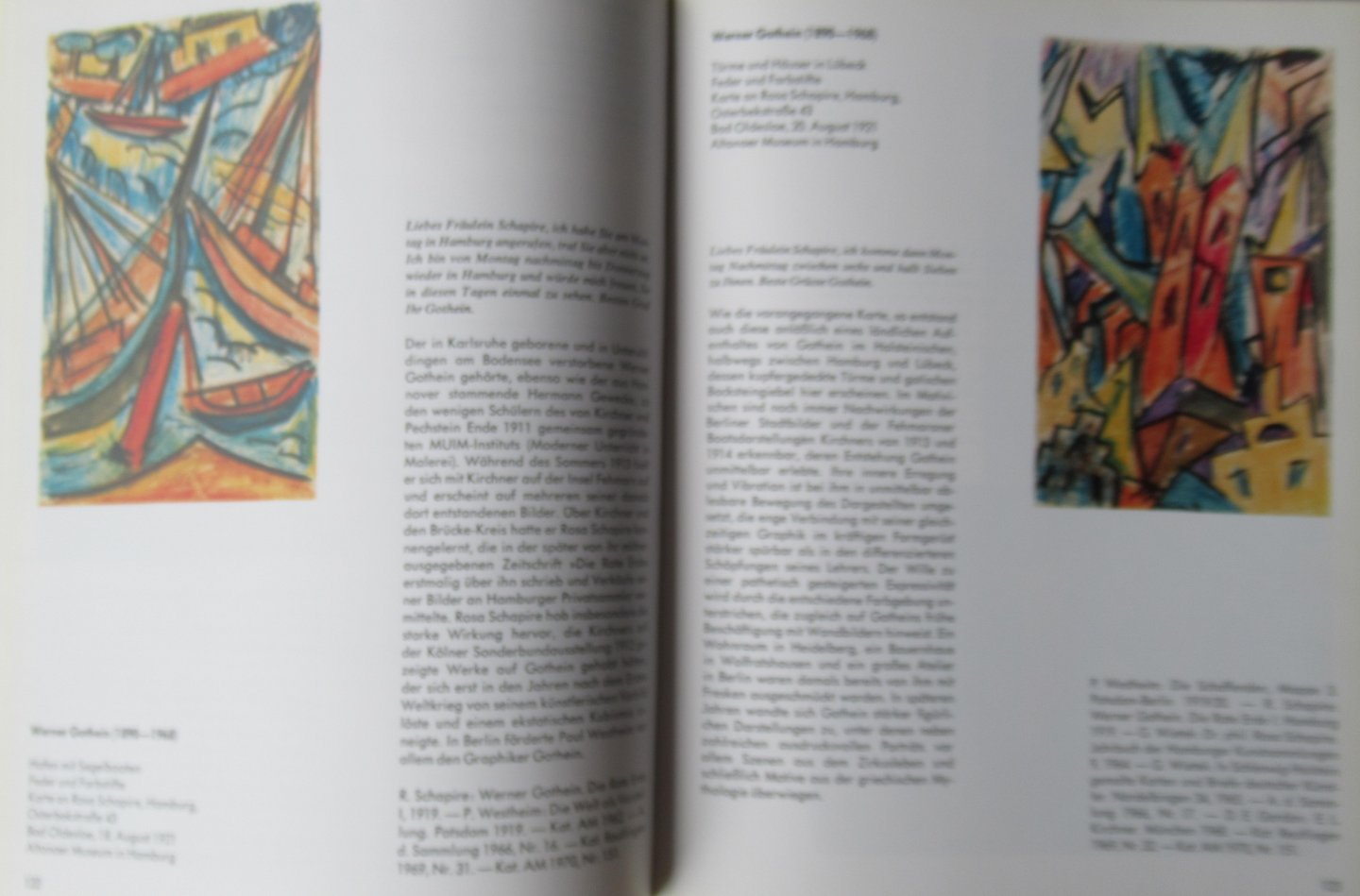 Wietek, Gerhard - Gemalte Künstler Post. Karten und Briefe deutscher Künstler aus dem 20. Jahrhundert.