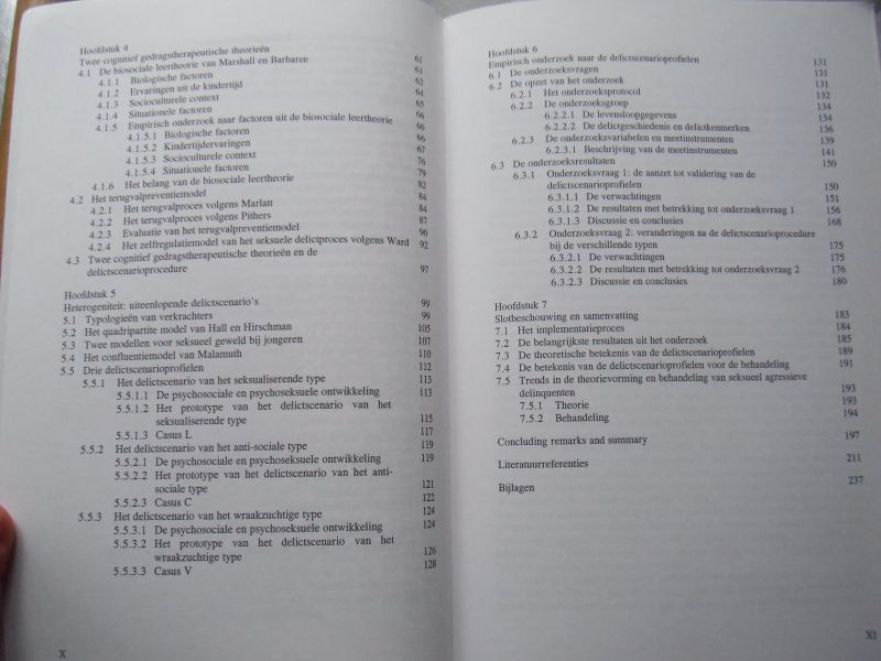 Beek, D.J. van - De delictscenarioprocedure bij seksueel agressieve delinquenten