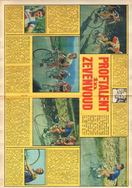 Diverse  tekenaars - PEP 1968 nr. 26, stripweekblad, 29 juni 1968 met o.a. DIVERSE STRIPS (ROODBAARD/MICHEL VAILLANT/ZORRO/ASTERIX/BLAKE EN MORTIMER/RAVIAN/AGENT 327/TOENGA/LUCKY LUKE)/ LUCKY LUKE ( COVER)/GRASBAANRACEN MOTOREN  (2 p.)/PROFTALENTEN WIELRENNEN