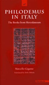 Philodemus in Italy - The Books from Herculaneum