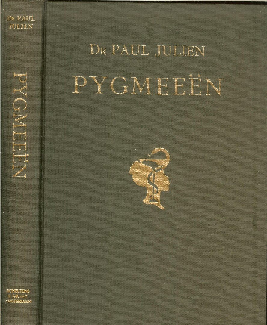 Julien, Dr. Paul - Pygmeeen, 25 jaar dwergen-onderzoek in Equatoriaal Afrika  .. Met 35 opnamen van de schrijver