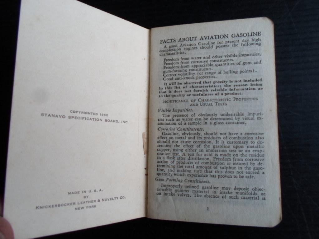 factory manuel - Engine Data Stanavo