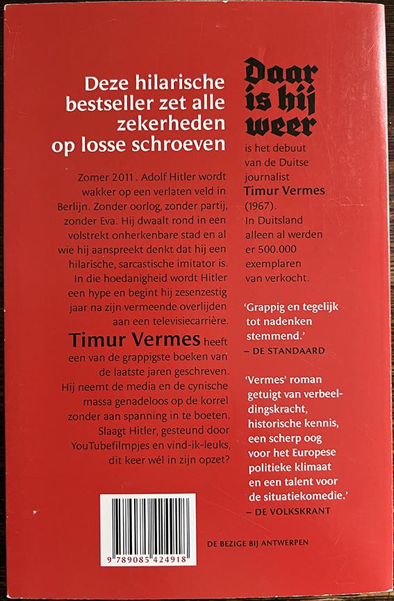 Timur Vermes - Daar is hij weer