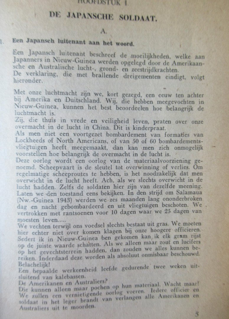 Koninklijk Nederlandsch-Indisch Leger. - Eenige ervaringen opgedaan in den strijd te land tegen Japan. Tweede deel.