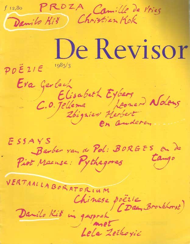 Buuren, Maarten van e.a. (redactie) - De revisor. 12e jaargang, no. 3