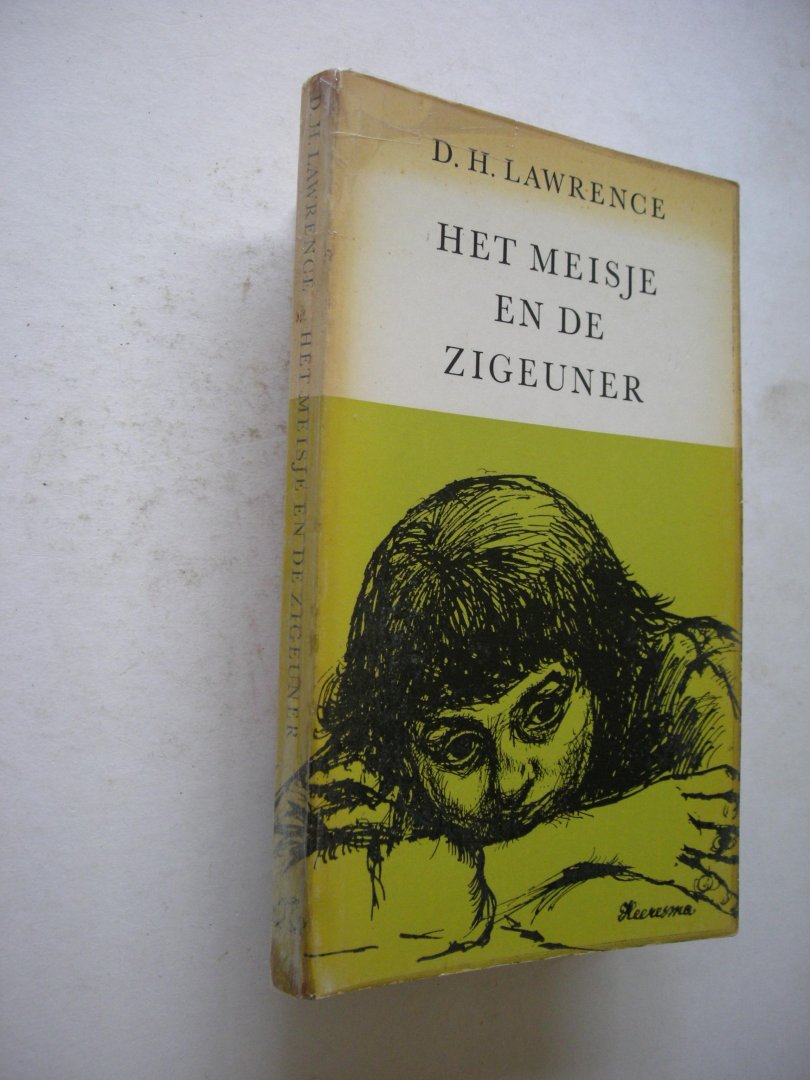 Lawrence, D.H. / Mok, M. vert. / bandontwerp Peter van Straaten - Het meisje en de zigeuner (The Virgin and the Gypsy)
