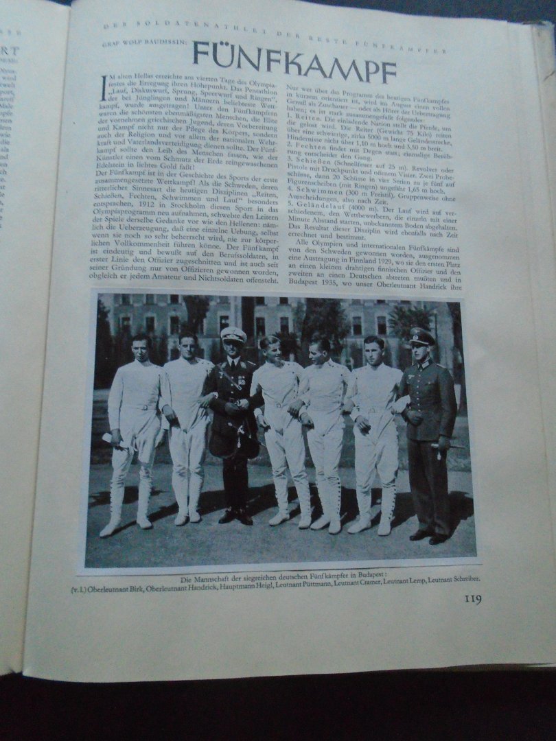 N.v.t. - Die Olympischen Spiele 1936 in Berlin und Garmisch Partenkirchen. 2 delen