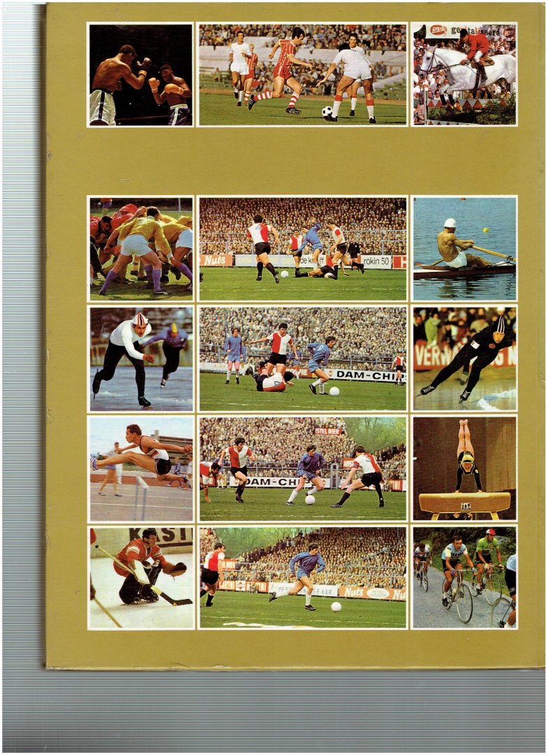 opzeeland ed van / schuurmans, henk ( redactie ) - sportfotojaarboek 70