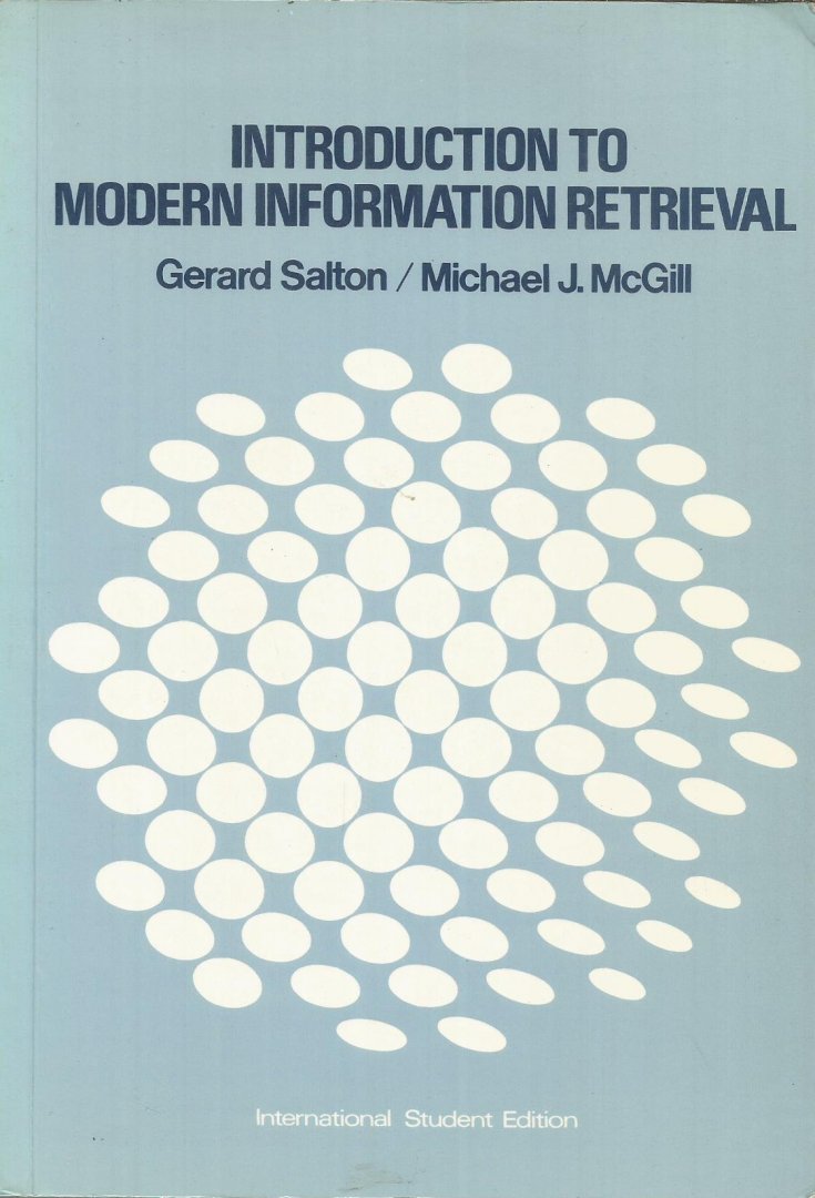 Salton / McGill - Introduction to modern information retrieval - International Student Edition