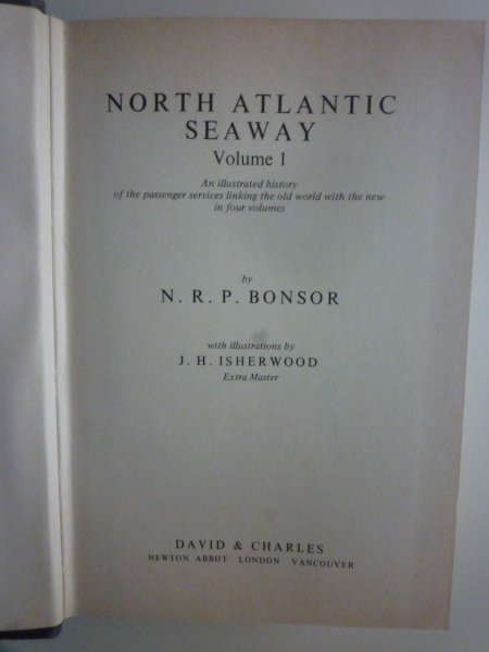 Bonsor - North Atlantic Seaway volume 1