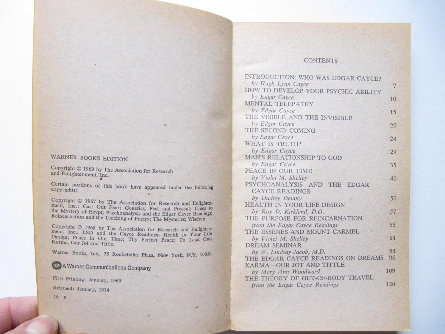 Editor Hugh Lynn Cayce - The Edgar Cayce Reader