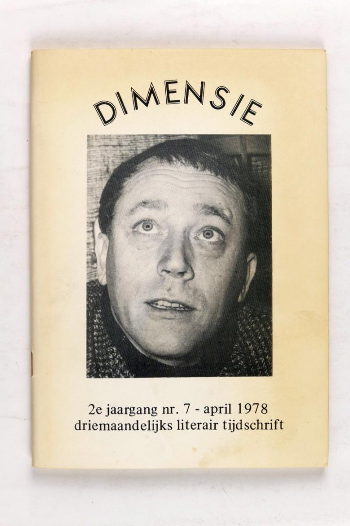 Diverse - Dimensie - Nr.7 1978 Heruitgave Hans Andreus-nummer (2 foto's)