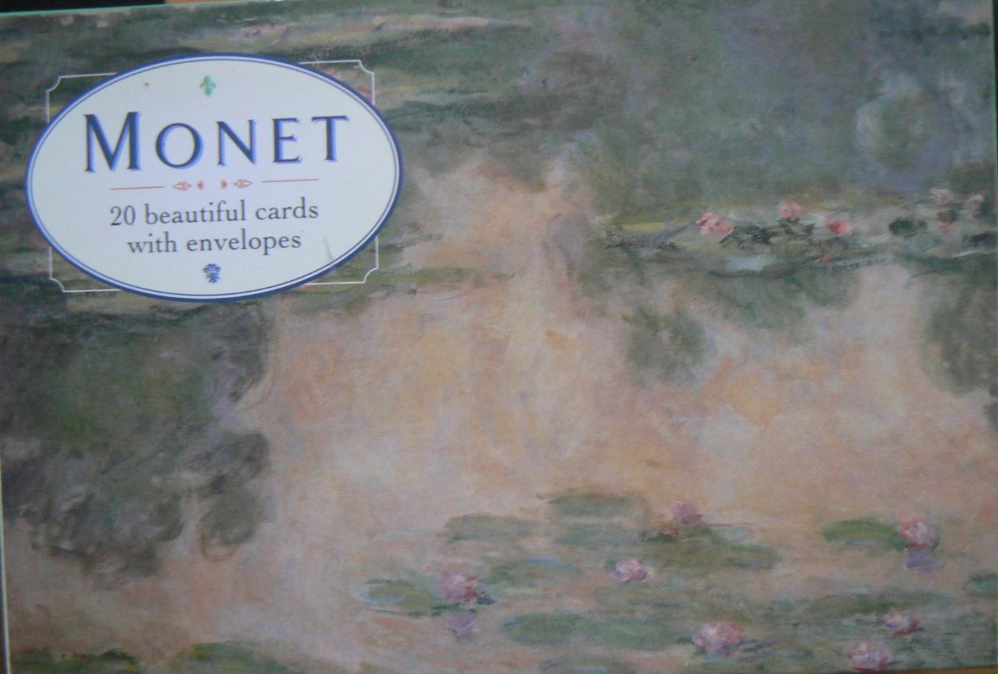  - Monet, 20 beautiful cards with envelopes