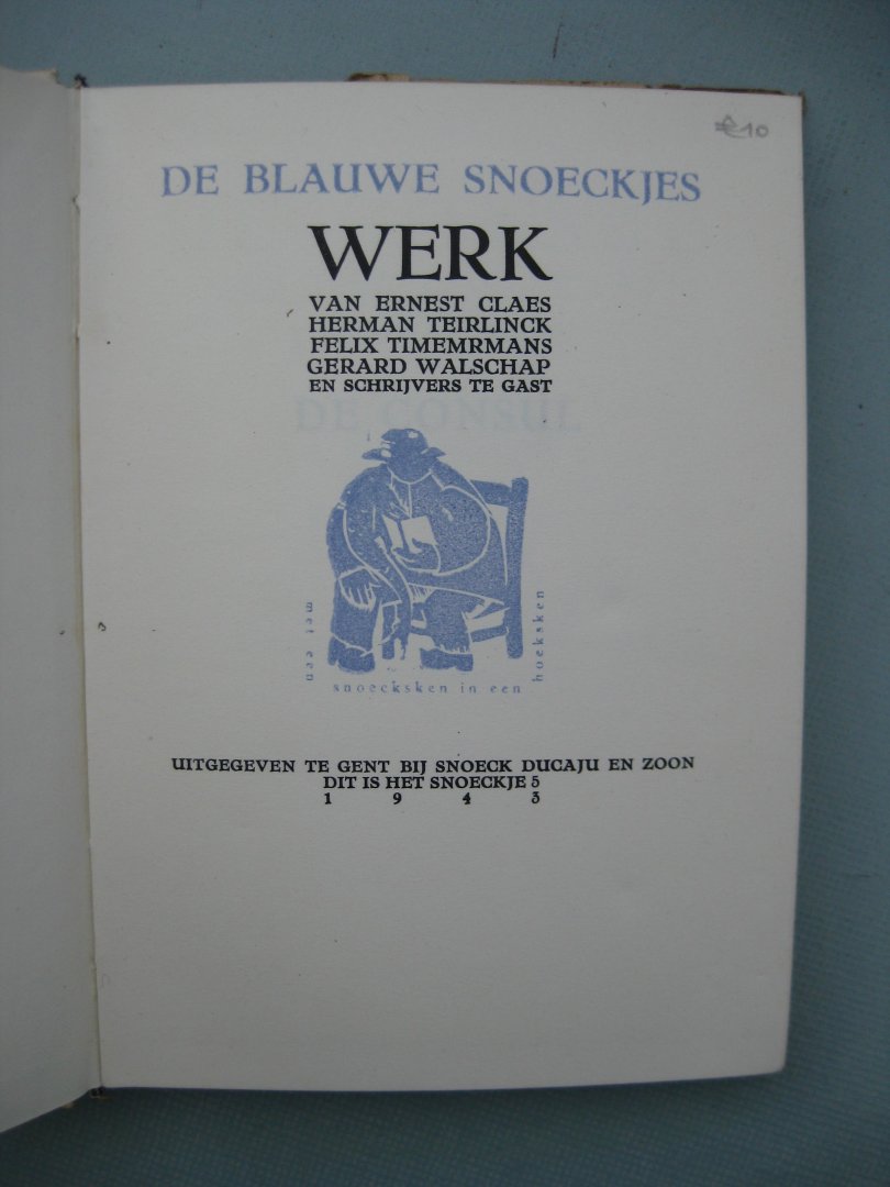 Walschap, Gerard - De Consul.