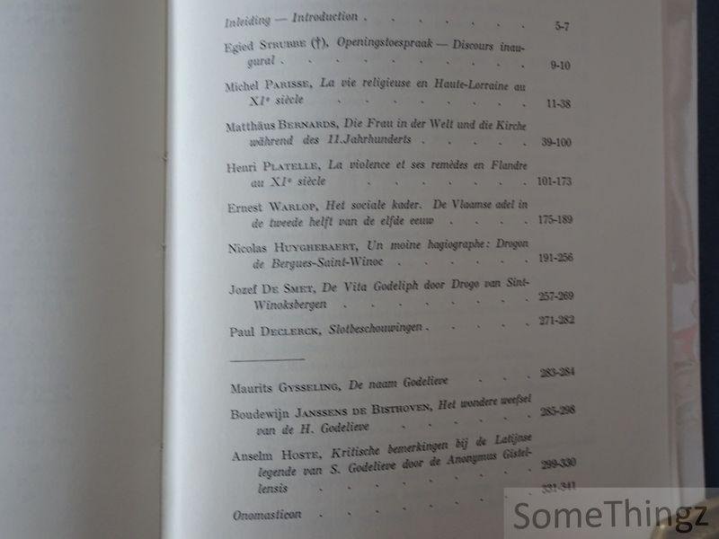 Strubbe, E.I. (intr.). - Stola S. Godelevae 1070-1970. De H. Godelieve en haar tijd. Sacris Erudiri. Jaarboek voor Godsdienstwetenschappen, XX, 1971.