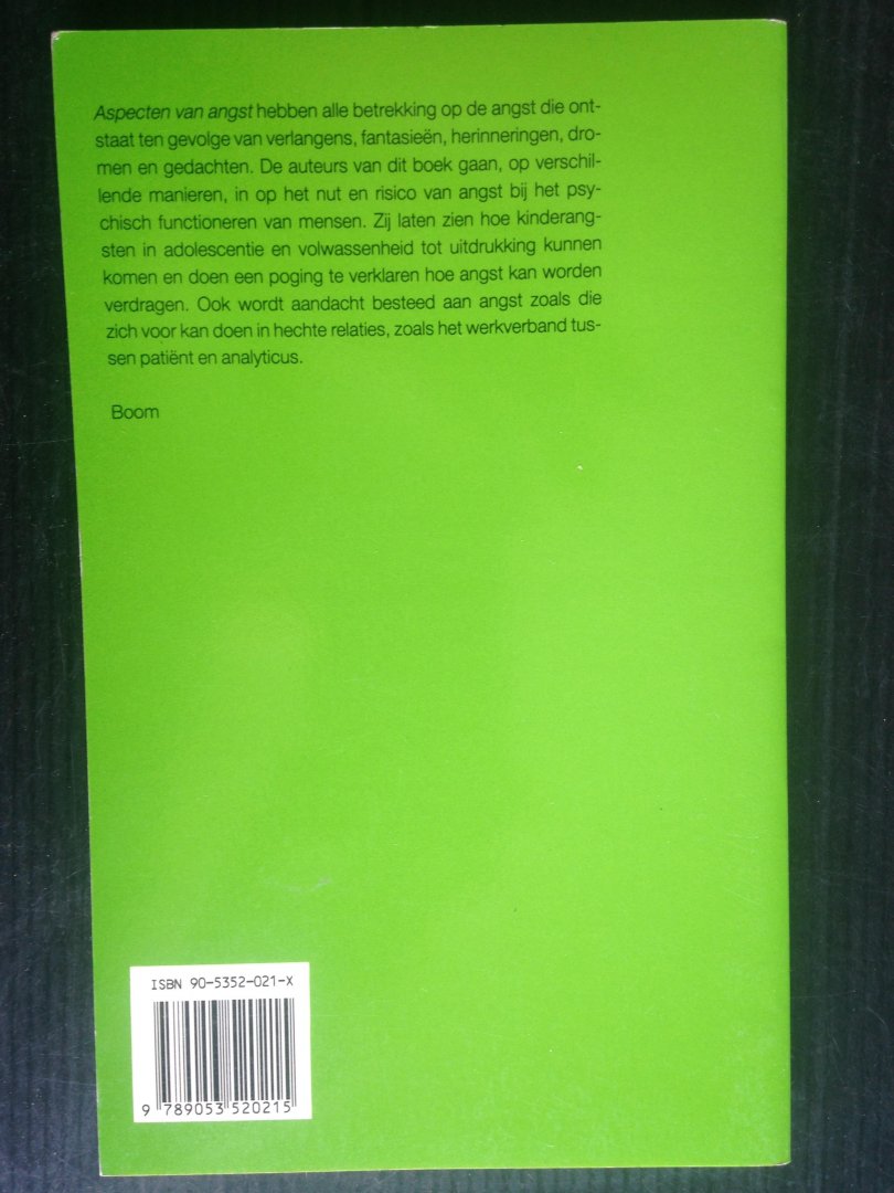 Mettrop, P.J.G. - Aspecten van angst, Psychoanalytische visies