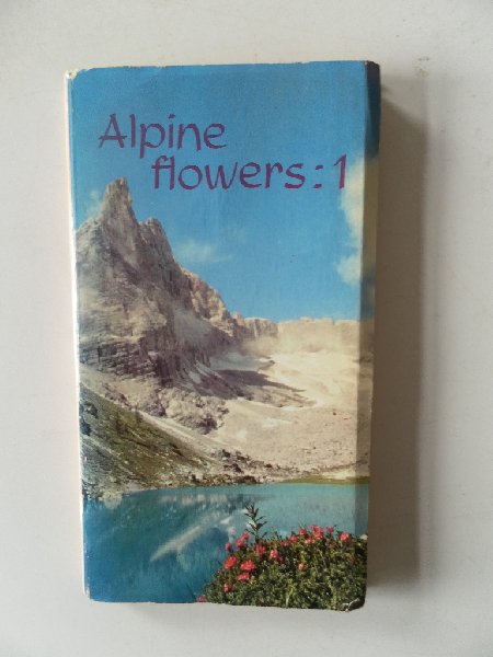 Zardini, Fratelli (fotograaf) - Alpine Flowers Nr.1,  48 Separate Colour Studies Tekst: Eng, Latijn, Duits, Frans, Italiaans tekst